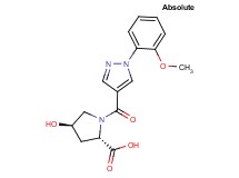 (4R)-4-hydroxy-1-{[1-(2-methoxyphenyl)-1H-pyrazol-4-yl]carbonyl}-L-proline