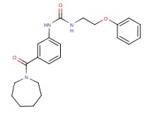 N-[3-(azepan-1-ylcarbonyl)phenyl]-N'-(2-phenoxyethyl)urea