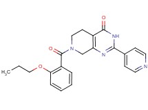 7-(2-propoxybenzoyl)-2-pyridin-4-yl-5,6,7,8-tetrahydropyrido[3,4-d]pyrimidin-4(3H)-one