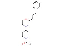 4-(1-acetyl-4-piperidinyl)-2-(3-phenylpropyl)morpholine