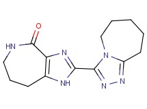2-(6,7,8,9-tetrahydro-5H-[1,2,4]triazolo[4,3-a]azepin-3-yl)-5,6,7,8-tetrahydroimidazo[4,5-c]azepin-4(1H)-one