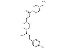 4-(3-{4-[3-(4-ethyl-1-piperazinyl)-3-oxopropyl]-1-piperidinyl}butyl)phenol