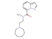 N-(2-azepan-1-ylethyl)-N-methylpyrazolo[1,5-a]pyridine-7-carboxamide