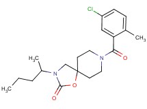 8-(5-chloro-2-methylbenzoyl)-3-(1-methylbutyl)-1-oxa-3,8-diazaspiro[4.5]decan-2-one