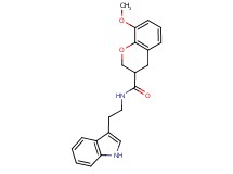 N-[2-(1H-indol-3-yl)ethyl]-8-methoxy-3-chromanecarboxamide