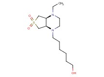 6-[(4aS*,7aR*)-4-ethyl-6,6-dioxidohexahydrothieno[3,4-b]pyrazin-1(2H)-yl]hexan-1-ol