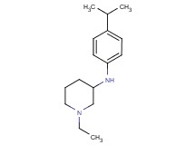 1-ethyl-N-(4-isopropylphenyl)-3-piperidinamine
