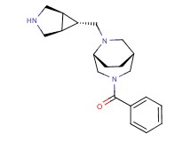 rel-(1R,5R)-6-[rel-(1R,5S,6r)-3-azabicyclo[3.1.0]hex-6-ylmethyl]-3-benzoyl-3,6-diazabicyclo[3.2.2]nonane dihydrochloride