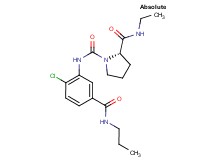 (2S)-N~1~-{2-chloro-5-[(propylamino)carbonyl]phenyl}-N~2~-ethylpyrrolidine-1,2-dicarboxamide