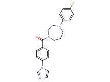 1-(4-fluorophenyl)-4-[4-(1H-imidazol-1-yl)benzoyl]-1,4-diazepane
