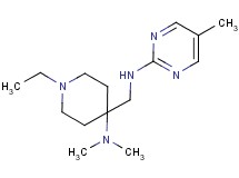 N-{[4-(dimethylamino)-1-ethylpiperidin-4-yl]methyl}-5-methylpyrimidin-2-amine