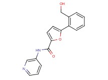 5-[2-(hydroxymethyl)phenyl]-N-pyridin-3-yl-2-furamide