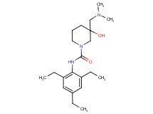 3-[(dimethylamino)methyl]-3-hydroxy-N-(2,4,6-triethylphenyl)piperidine-1-carboxamide