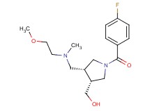 ((3R*,4R*)-1-(4-fluorobenzoyl)-4-{[(2-methoxyethyl)(methyl)amino]methyl}pyrrolidin-3-yl)methanol