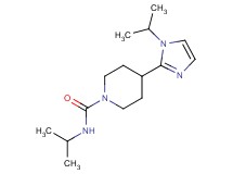 N-isopropyl-4-(1-isopropyl-1H-imidazol-2-yl)-1-piperidinecarboxamide