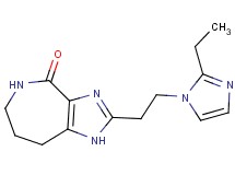 2-[2-(2-ethyl-1H-imidazol-1-yl)ethyl]-5,6,7,8-tetrahydroimidazo[4,5-c]azepin-4(1H)-one