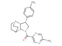 (3R*,3aR*,7aR*)-3-(4-methylphenyl)-1-[(5-methylpyrazin-2-yl)carbonyl]octahydro-4,7-ethanopyrrolo[3,2-b]pyridine