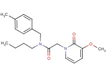 N-butyl-2-(3-methoxy-2-oxopyridin-1(2H)-yl)-N-(4-methylbenzyl)acetamide