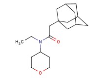 2-(1-adamantyl)-N-ethyl-N-(tetrahydro-2H-pyran-4-yl)acetamide