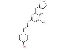 1-{2-[(4-methyl-7,8-dihydro-6H-cyclopenta[g]quinolin-2-yl)amino]ethyl}piperidin-4-ol
