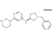 N-[(3S)-1-benzylpyrrolidin-3-yl]-6-piperidin-3-ylpyrimidin-4-amine