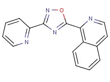 1-[3-(2-pyridinyl)-1,2,4-oxadiazol-5-yl]isoquinoline