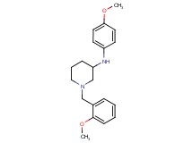 1-(2-methoxybenzyl)-N-(4-methoxyphenyl)-3-piperidinamine