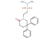 N,N-dimethyl-2-(2-oxo-5,5-diphenylpiperidin-1-yl)ethanesulfonamide