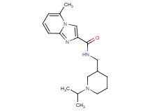N-[(1-isopropylpiperidin-3-yl)methyl]-5-methylimidazo[1,2-a]pyridine-2-carboxamide