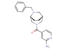 4-{[(1R*,5R*)-6-benzyl-3,6-diazabicyclo[3.2.2]non-3-yl]carbonyl}pyridin-2-amine