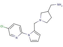 1-(1-{[1-(5-chloropyridin-2-yl)-1H-pyrrol-2-yl]methyl}pyrrolidin-3-yl)methanamine