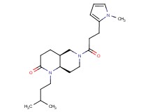 (4aS*,8aR*)-1-(3-methylbutyl)-6-[3-(1-methyl-1H-pyrrol-2-yl)propanoyl]octahydro-1,6-naphthyridin-2(1H)-one