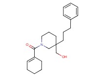 [1-(1-cyclohexen-1-ylcarbonyl)-3-(3-phenylpropyl)-3-piperidinyl]methanol