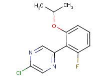 2-chloro-5-(2-fluoro-6-isopropoxyphenyl)pyrazine