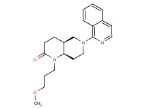 (4aS*,8aR*)-6-isoquinolin-1-yl-1-(3-methoxypropyl)octahydro-1,6-naphthyridin-2(1H)-one