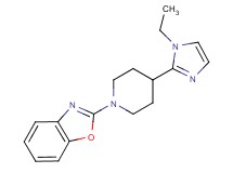 2-[4-(1-ethyl-1H-imidazol-2-yl)-1-piperidinyl]-1,3-benzoxazole