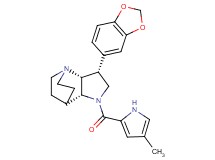 (3R*,3aR*,7aR*)-3-(1,3-benzodioxol-5-yl)-1-[(4-methyl-1H-pyrrol-2-yl)carbonyl]octahydro-4,7-ethanopyrrolo[3,2-b]pyridine
