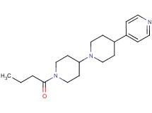 1'-butyryl-4-pyridin-4-yl-1,4'-bipiperidine