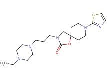 3-[3-(4-ethylpiperazin-1-yl)propyl]-8-(1,3-thiazol-2-yl)-1-oxa-3,8-diazaspiro[4.5]decan-2-one