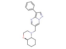 (4aR*,8aR*)-4-[(3-phenylpyrazolo[1,5-a]pyrimidin-6-yl)methyl]octahydro-2H-1,4-benzoxazine