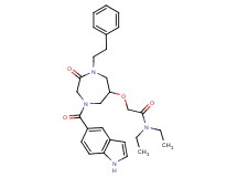 N,N-diethyl-2-{[4-(1H-indol-5-ylcarbonyl)-2-oxo-1-(2-phenylethyl)-1,4-diazepan-6-yl]oxy}acetamide