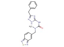N-(2,1,3-benzothiadiazol-5-ylmethyl)-N'-(3-benzyl-1H-1,2,4-triazol-5-yl)-N-methylurea