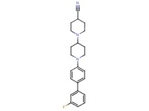 1'-(3'-fluorobiphenyl-4-yl)-1,4'-bipiperidine-4-carbonitrile