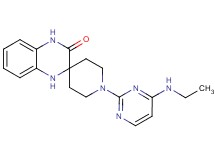 1-[4-(ethylamino)-2-pyrimidinyl]-1',4'-dihydro-3'H-spiro[piperidine-4,2'-quinoxalin]-3'-one