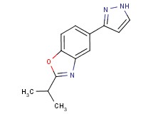 2-isopropyl-5-(1H-pyrazol-3-yl)-1,3-benzoxazole
