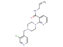 N-allyl-2-{4-[(3-chloropyridin-4-yl)methyl]piperazin-1-yl}nicotinamide