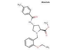 methyl (4R)-1-(2-ethoxybenzyl)-4-[(4-methylbenzoyl)amino]-L-prolinate