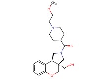 [(3aS*,9bS*)-2-{[1-(2-methoxyethyl)piperidin-4-yl]carbonyl}-1,2,3,9b-tetrahydrochromeno[3,4-c]pyrrol-3a(4H)-yl]methanol