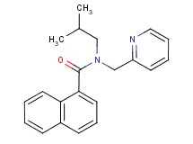N-isobutyl-N-(pyridin-2-ylmethyl)-1-naphthamide