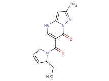 6-[(2-ethyl-2,5-dihydro-1H-pyrrol-1-yl)carbonyl]-2-methylpyrazolo[1,5-a]pyrimidin-7(4H)-one